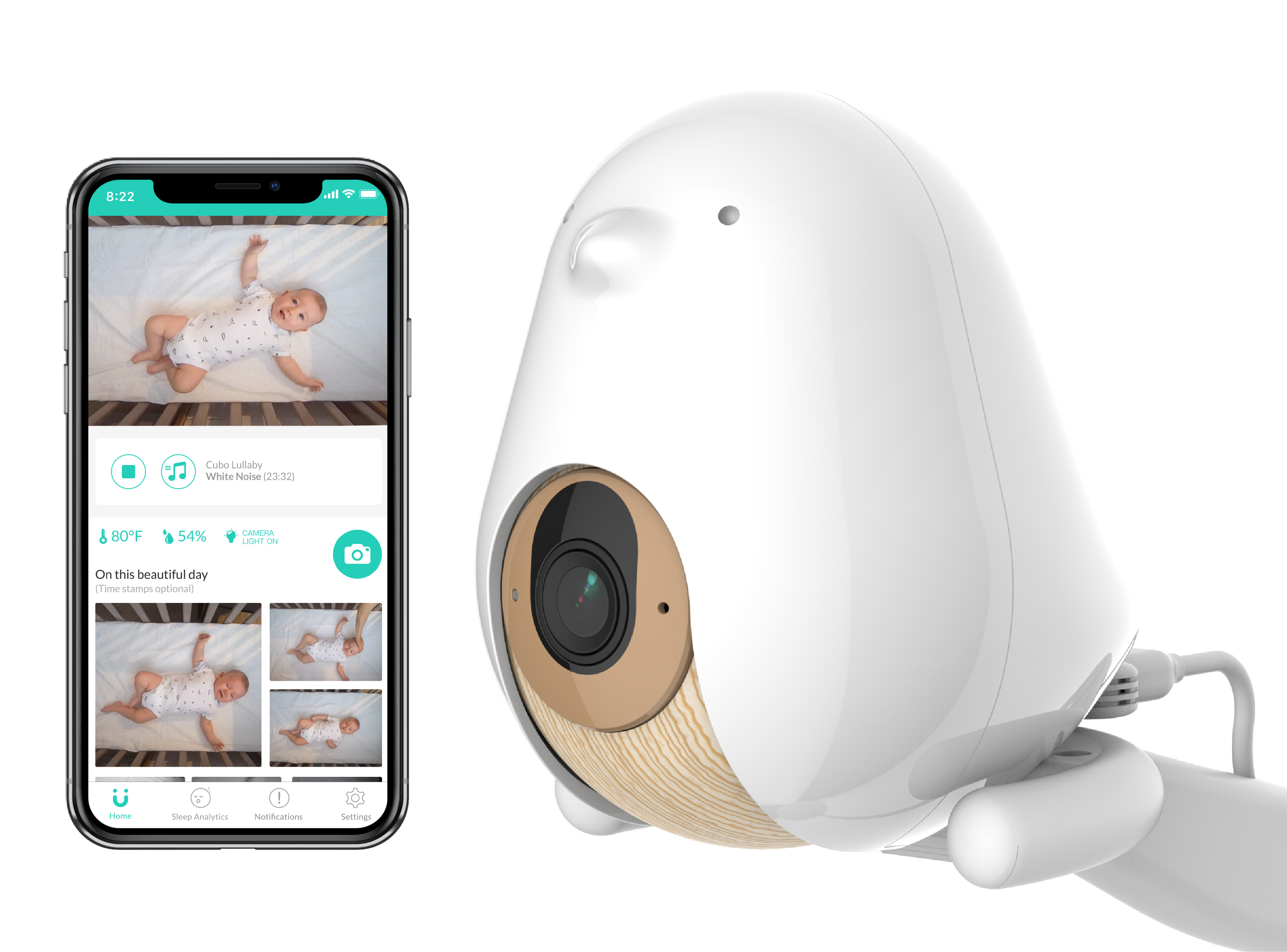 CuboAi Babyphone 3 – Generalüberholtes Kit