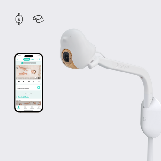 CuboAi Smart Babyphone 3 - Wandhalterung-Set (Inzahlungnahme)